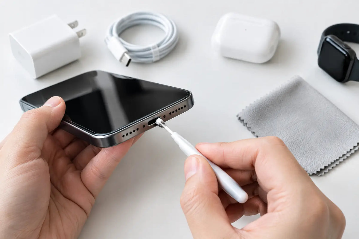 How to Clean Charging Port Safely at Home