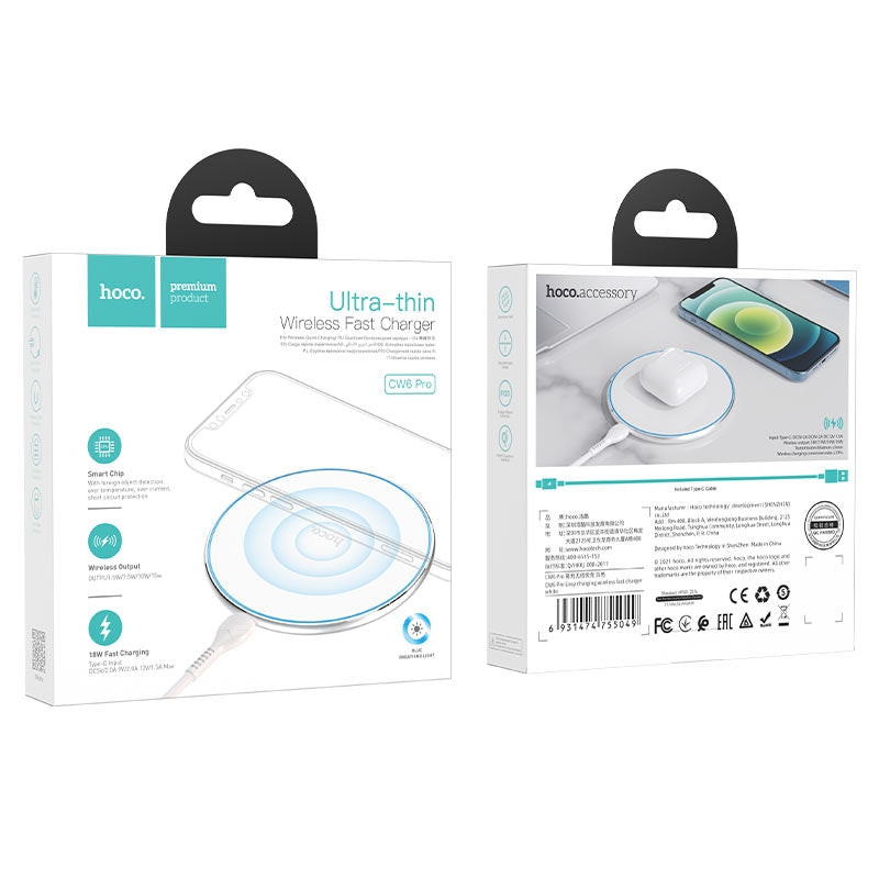Hoco CW6 Wireless Charger 15W