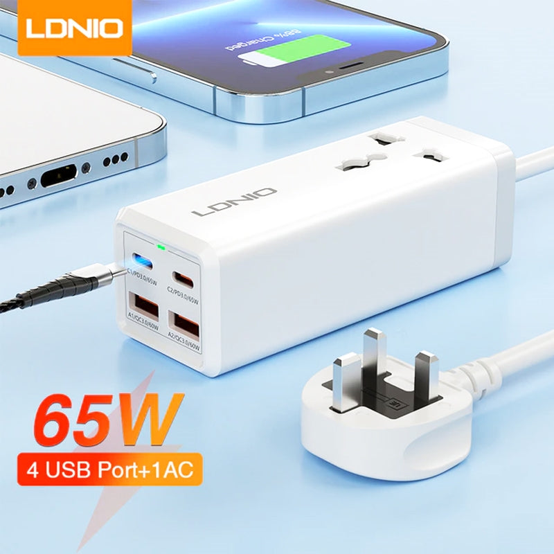 LDNIO SC10610 Power Strip (2m)