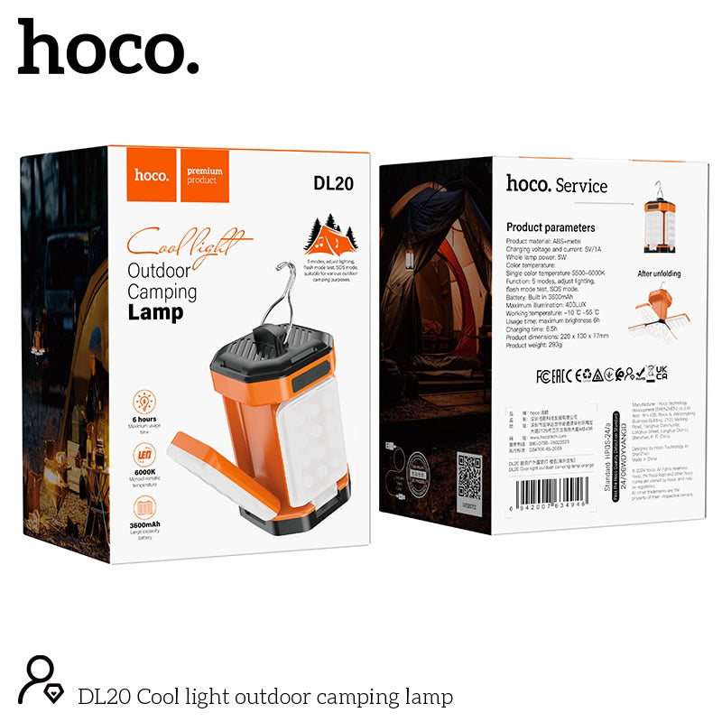 Hoco DL20 Outdoor Camping Lamp