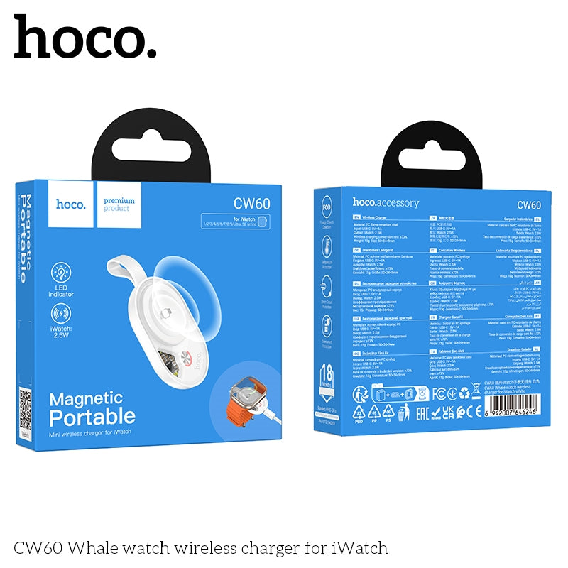 Hoco CW60 Wireless iWatch charger