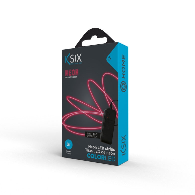 Ksix BXLEDNEON5R Multipurpose Neon Strip (5m)