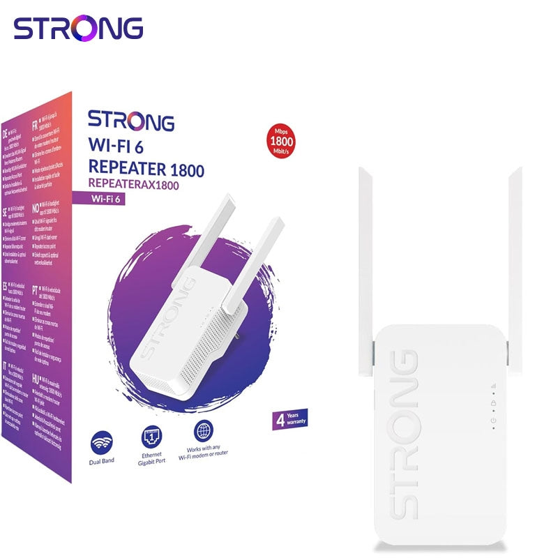 STRONG WiFi 6 AX1800 Amplifier WAN/LAN Port Repeater