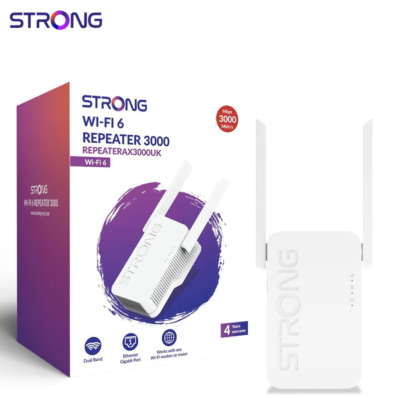 STRONG WiFi 6 AX3000 WiFi 6 Repeater