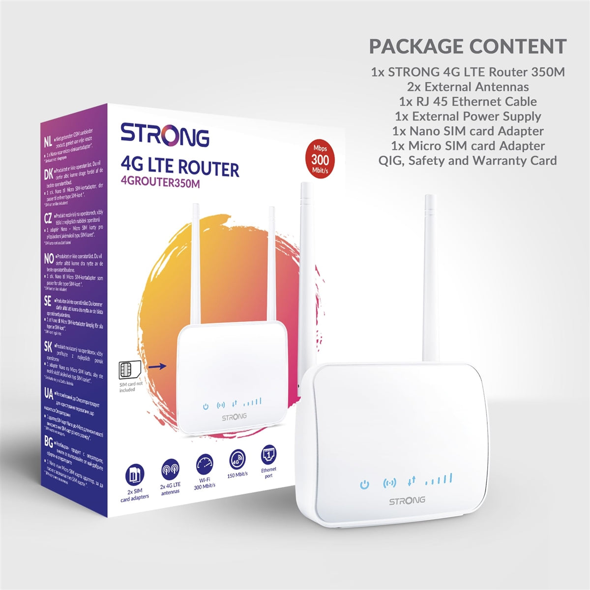 STRONG 4G LTE 350 Mini WiFi Router