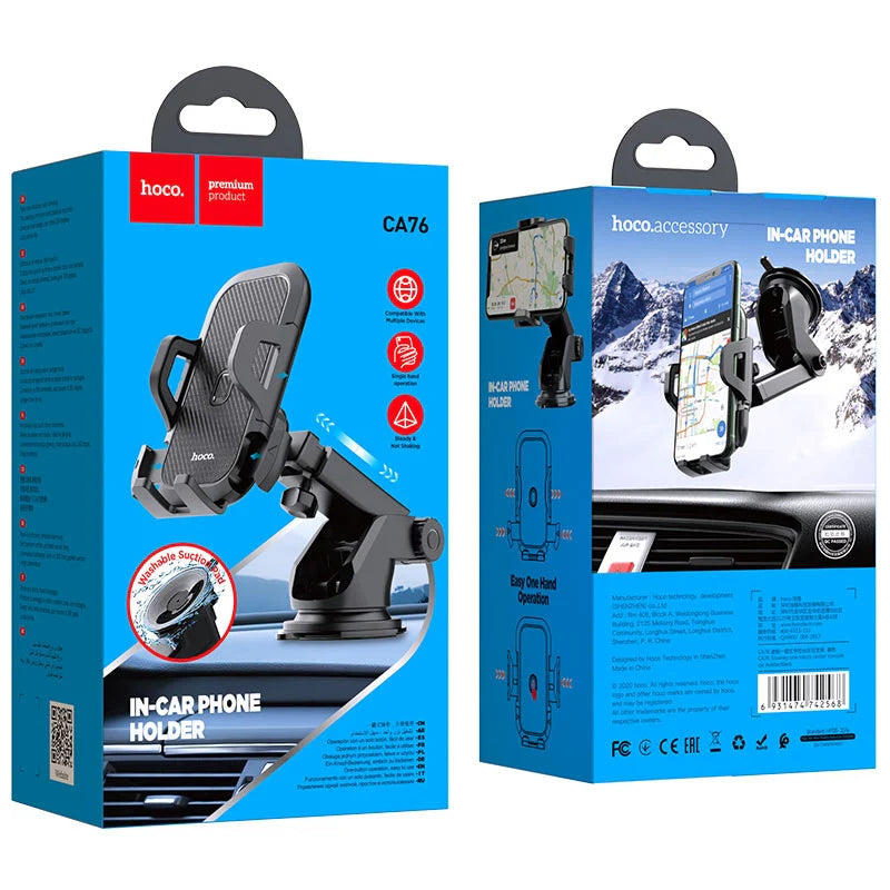 Hoco CA76 Touareg Car Holder (Dashboard + Windshield)