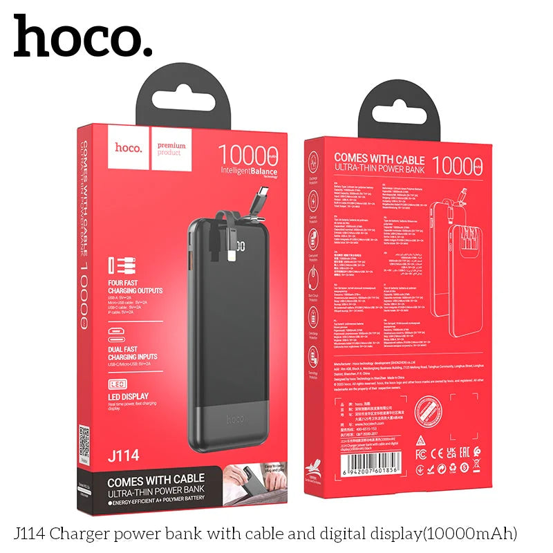 Hoco J114 Power Bank (10000 mAh)