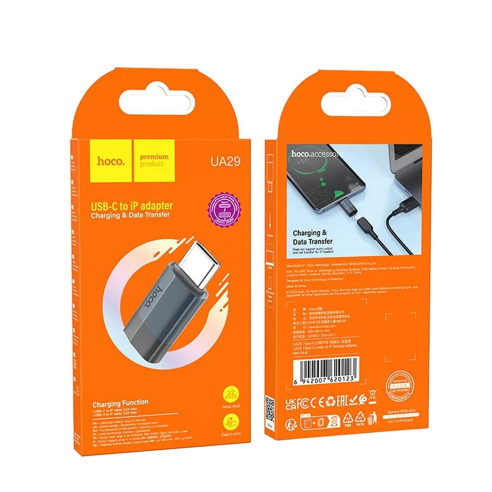 Hoco UA29 Adapter (Lightning Female to Type C Male)