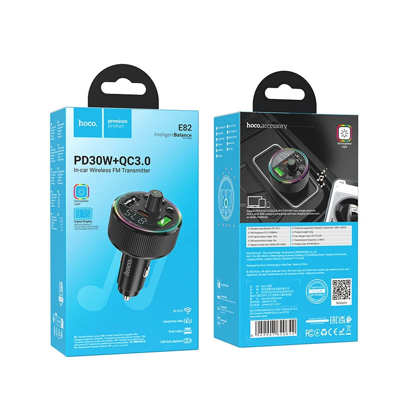 Hoco E82 FM Transmitter