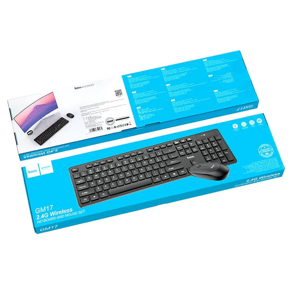 Hoco GM17 Keyboard&Mouse Set (Wireless)
