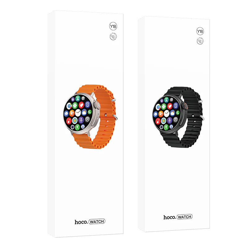 Hoco Y18 Smartwatch (Call Version)