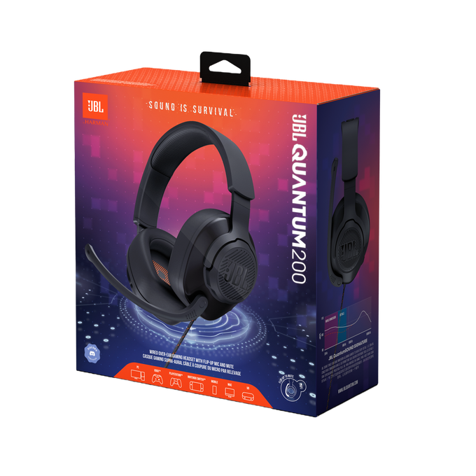 JBL Quantum 200 Gaming Wired Earphones with Mic