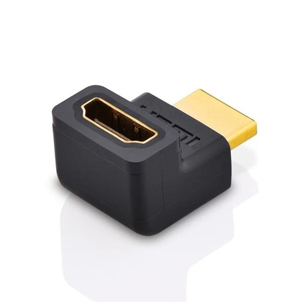 UGREEN 20110 L Shaped Adapter (HDMI Male to HDMI Female)