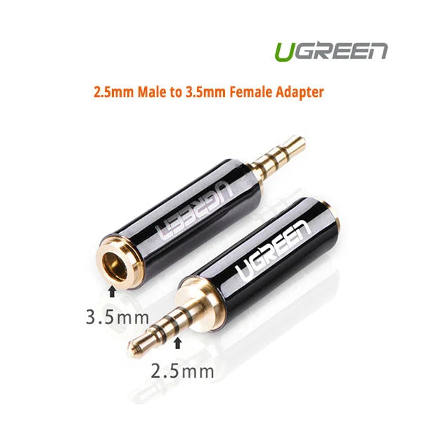 UGREEN 20501 Adapter (2.5mm Male to 3.5mm Female)