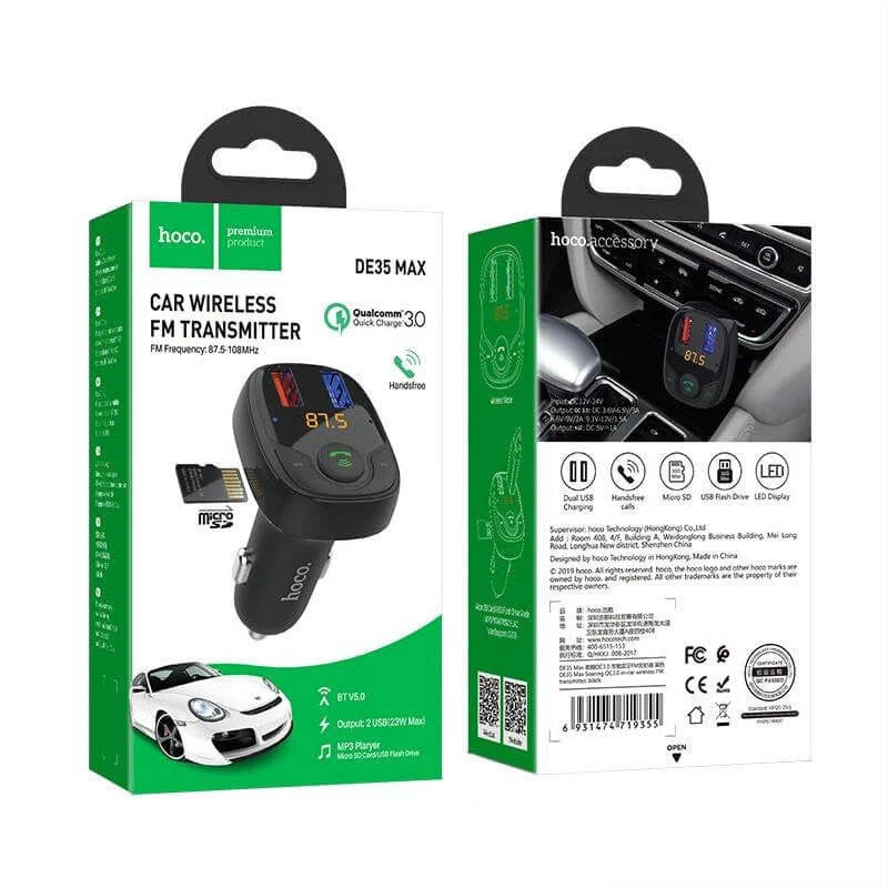 Hoco DE35 Max FM Transmitter