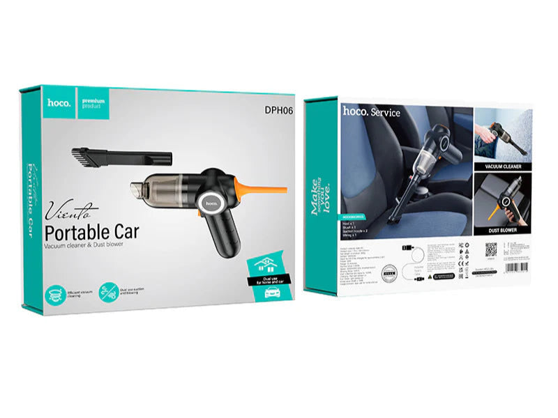 Hoco DPH06 Car Vacuum Cleaner and Dust Blower