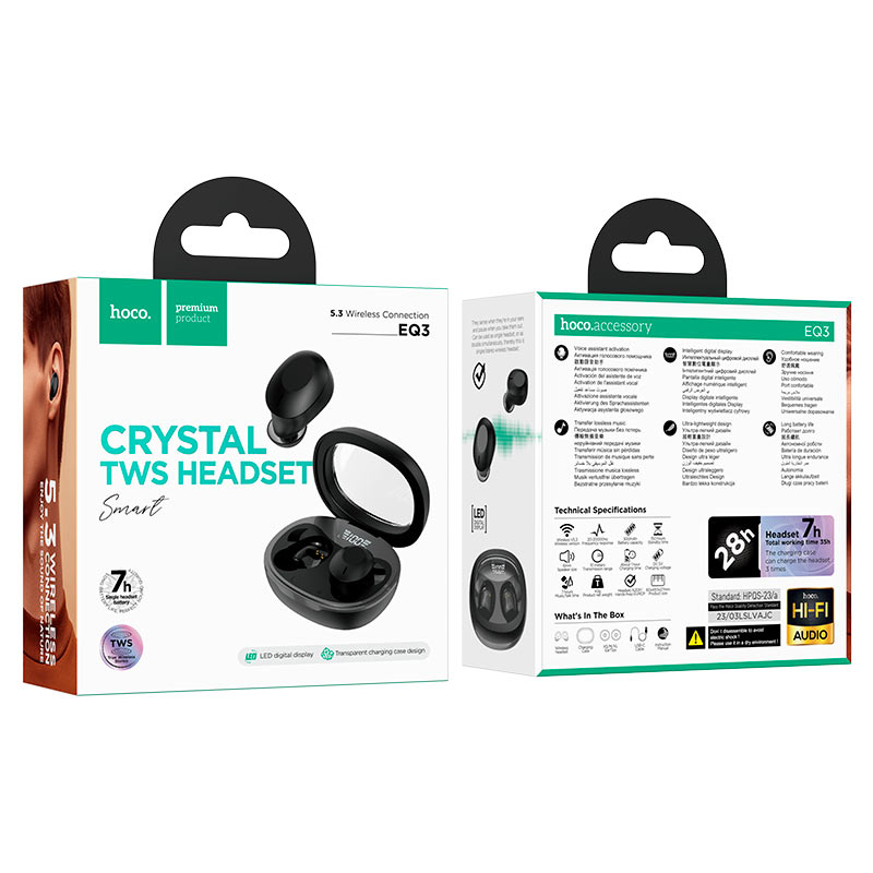 Hoco EQ3 Buds Bluetooth Earphones