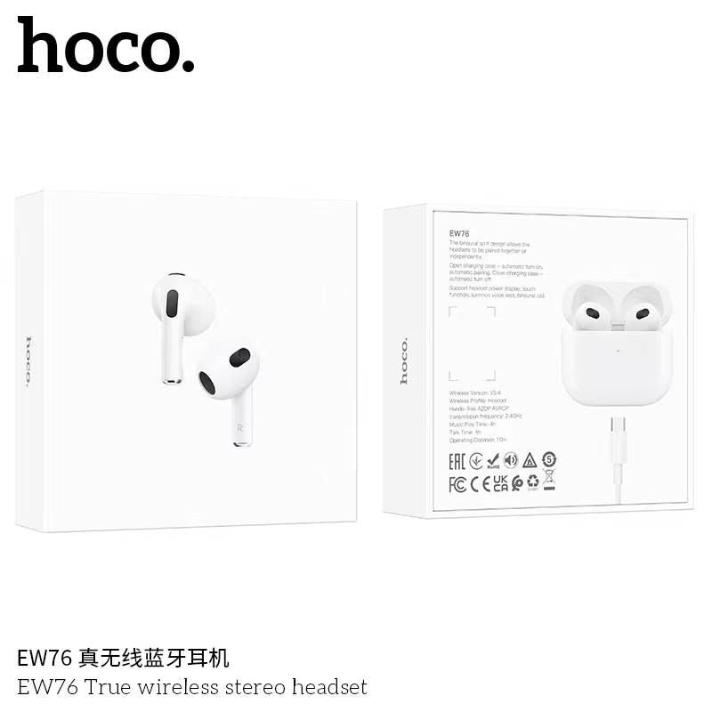 Hoco EW76 Wireless Earphones (3rd Gen)