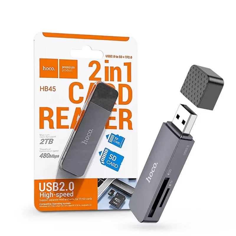 Hoco HB45 Micro SD Card Reader (USB)