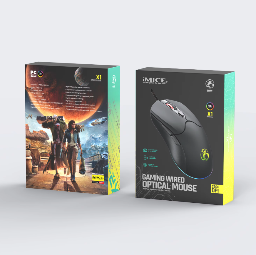 iMice X1 Gaming Mouse (Wired)