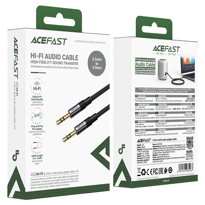 AceFast J10 Aux Cable