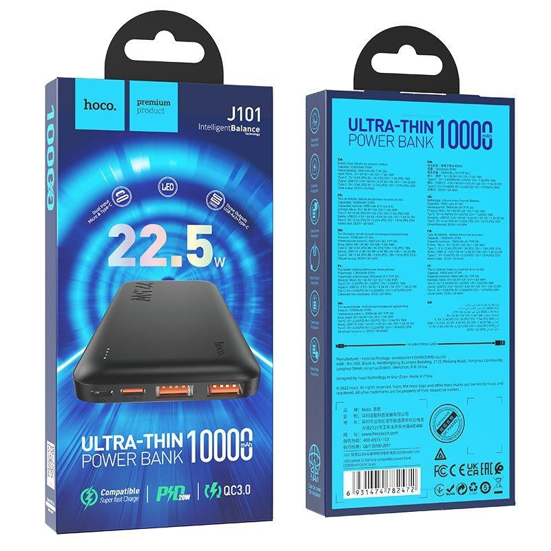 Hoco J101 Power Bank (10000 mAh) 22.5W