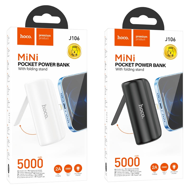 Hoco J106 Power Bank (5000mAh) Lightning