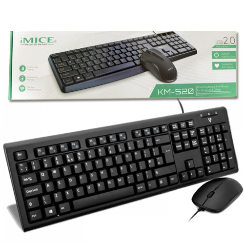 iMice KM-520 Keyboard&Mouse Set (Wired)