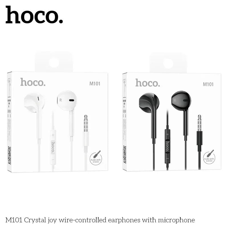 Hoco M101 Wired Earphones with Microphone (3.5mm)