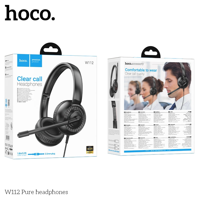 Hoco W112 Business Headphones