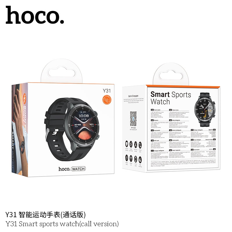 Hoco Y31 Smartwatch (Call Version)
